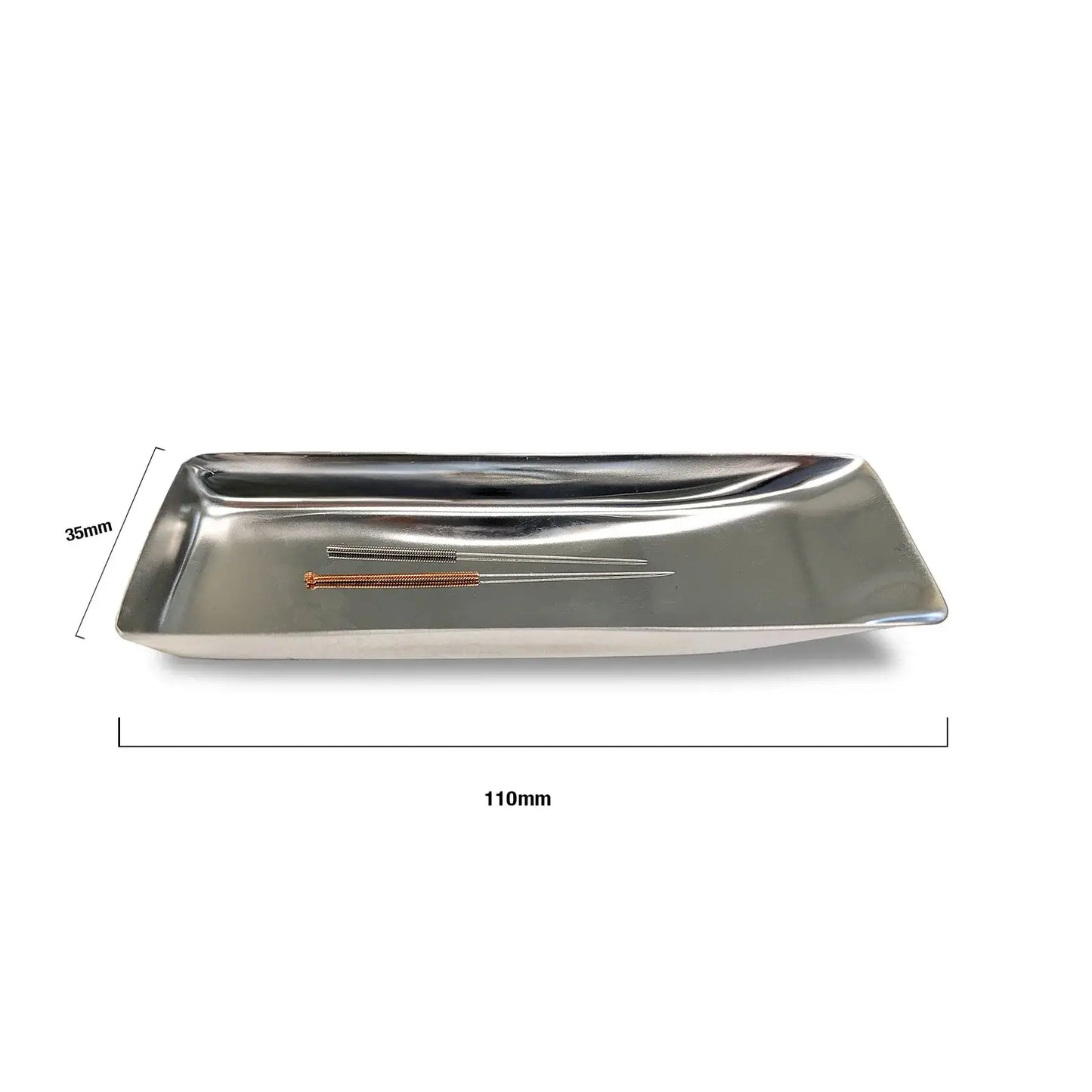 Stainless Steel Needle Tray – S for Workspace Hygiene