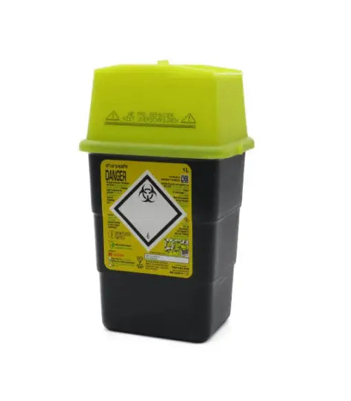 Sharps Disposal Bins 1L The Acupuncture Supply Co