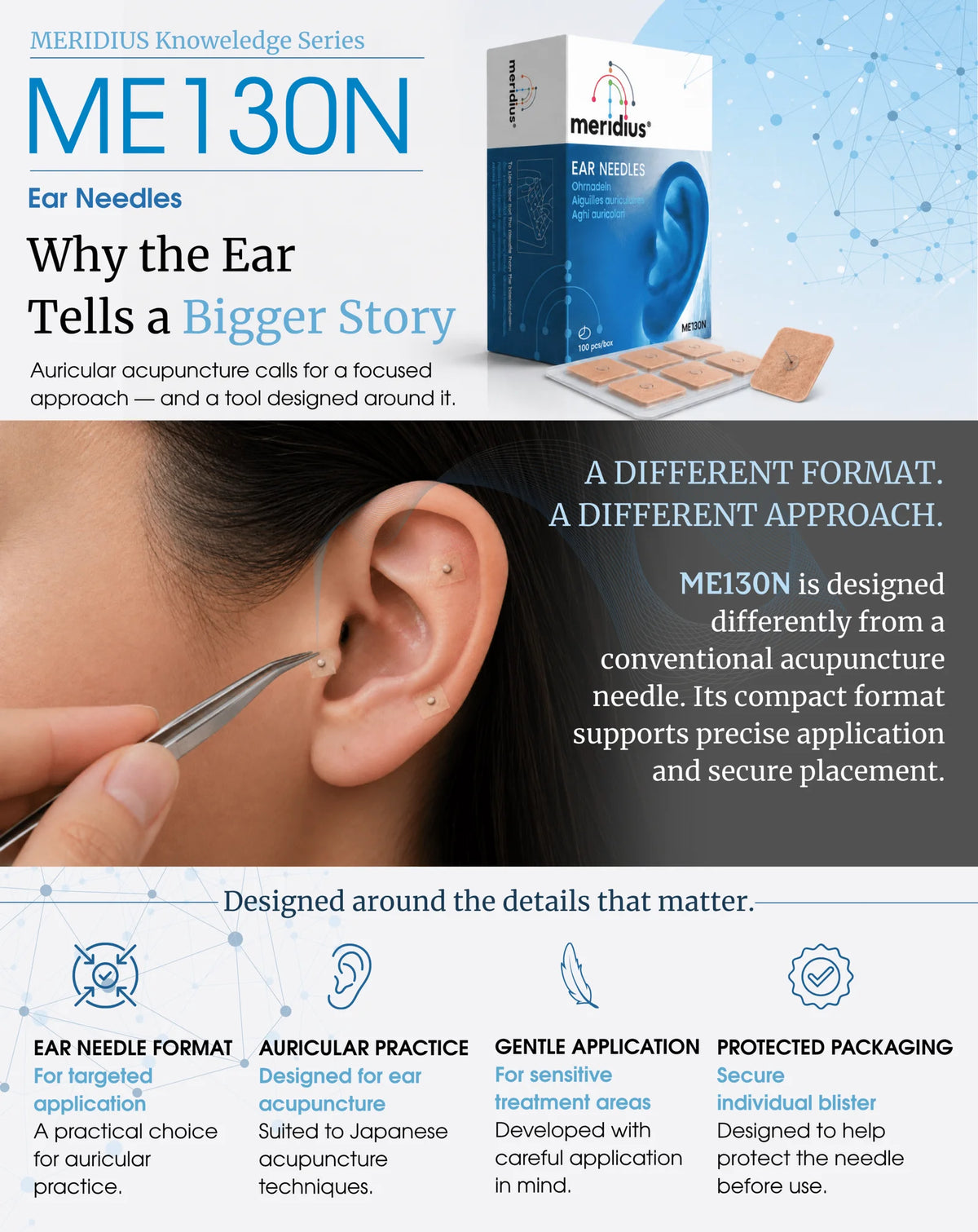 Meridius Ear Needles