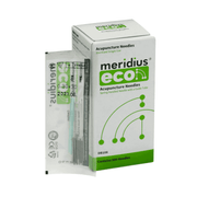 Meridius ECO Needle (500 Box) SHORTDATED EXP 06/21 The Acupuncture Supply Co