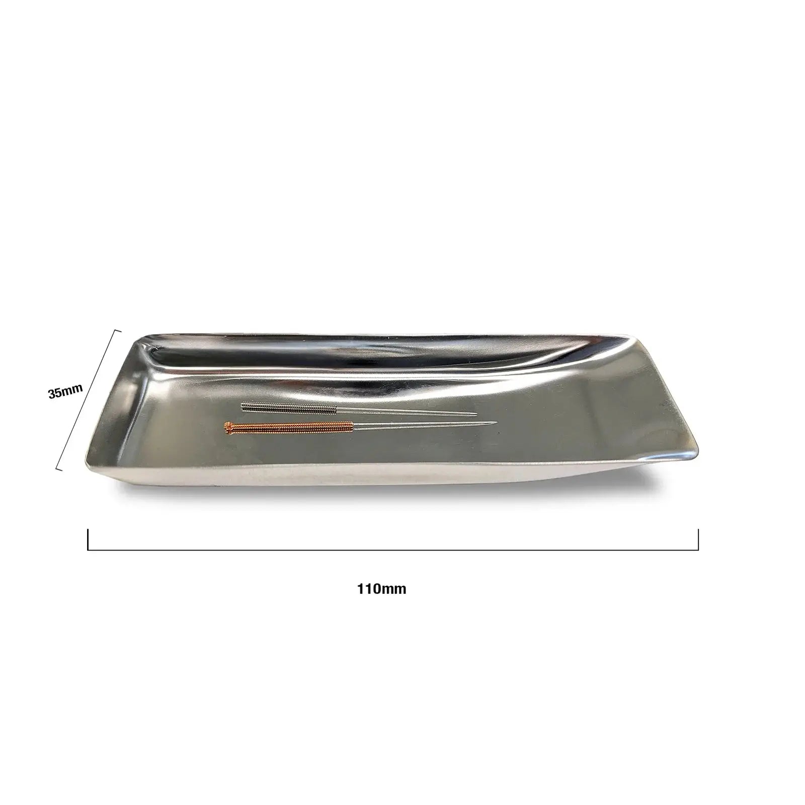 Stainless Steel Needle Tray – S for Workspace Hygiene